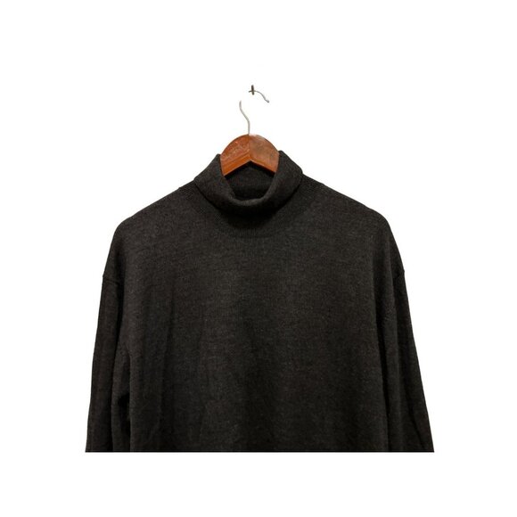 Banana Republic Italian Merino Wool Turtleneck Gray Knitted Sweater Size XLarge - Picture 5 of 7
